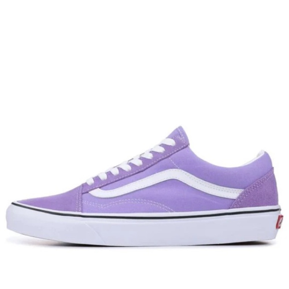 Vans Old Skool Shoes - Violet Tulip/True White lilac skate NWOT purple spring t
